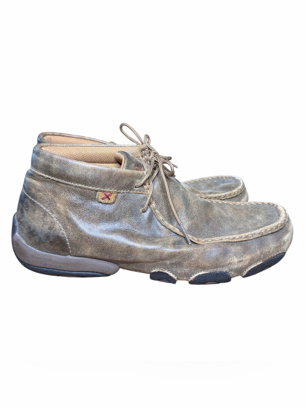 Twisted X Chukka Driving Moc Women’s 11M WDM0001 Full Grain Leather Shoes